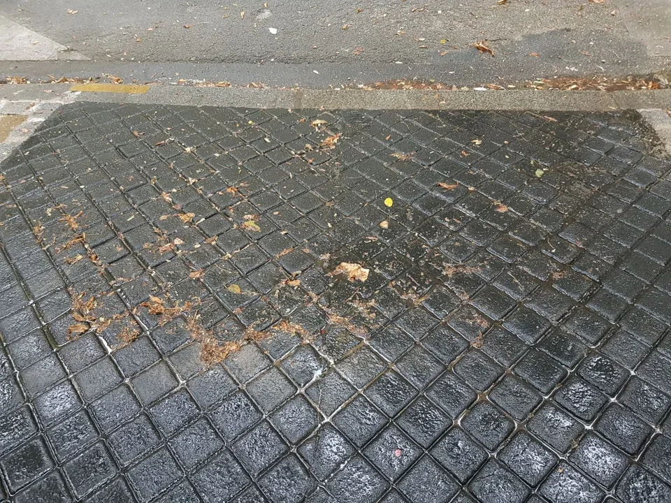 Sol extérieur pavé